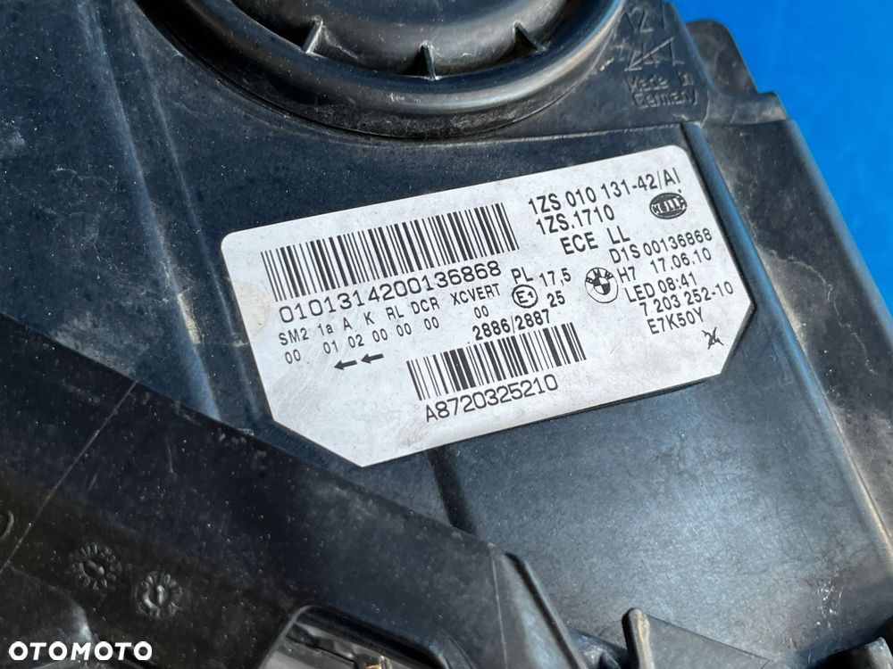 PRAWY BI XENON DYNAMIC BMW F10 F11 HELLA EUROPA - 4