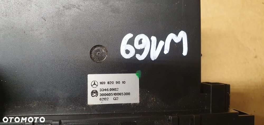 Przełączniki panel sterowania grzania foteli PDC Mercedes A-Klasa W169 1698209010 - 8