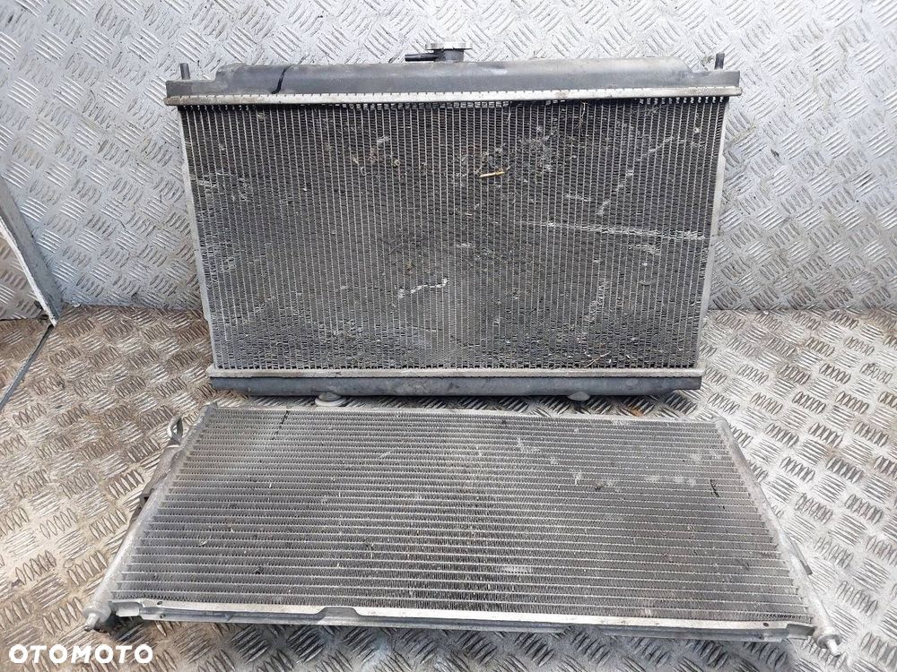 CHŁODNICE KOMPLET + WENTYLATORY NISSAN PRIMERA P12 1.8 16V 92100-BM405 - 4