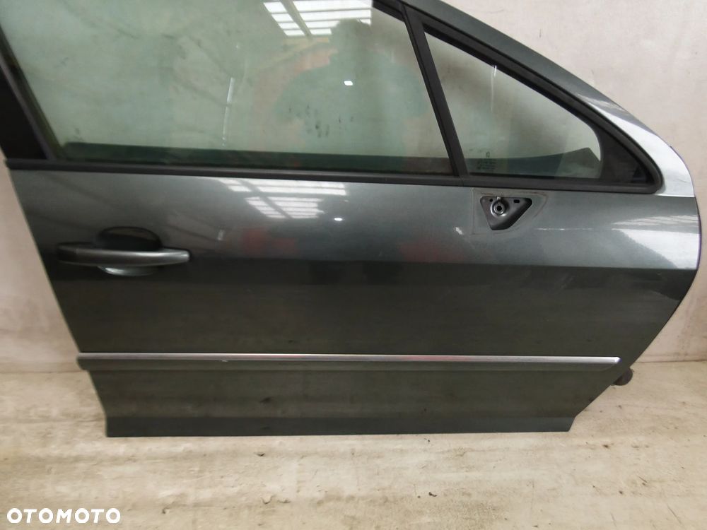 PEUGEOT 407 DRZWI PRAWE PRZÓD PRZEDNIE KOMPLETNE EUROPA - 8