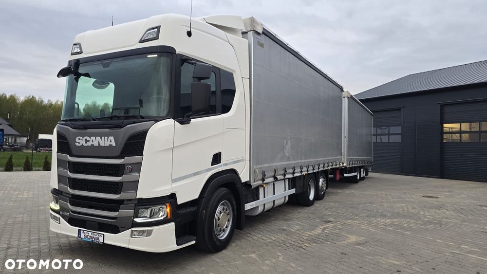 Scania R450 6x2 tandem JUMBO zestaw przestrzenny super stan! niski przebieg! - 33
