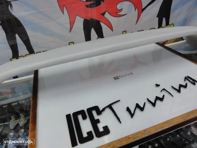 Aileron / lip / spoiler traseiro para Honda Civic EG / EJ 92-95 2 / 4 portas Integra type R look - 12