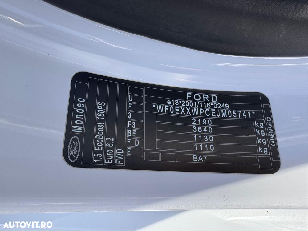 Ford Mondeo 1.5 EcoBoost Aut. Trend - 5