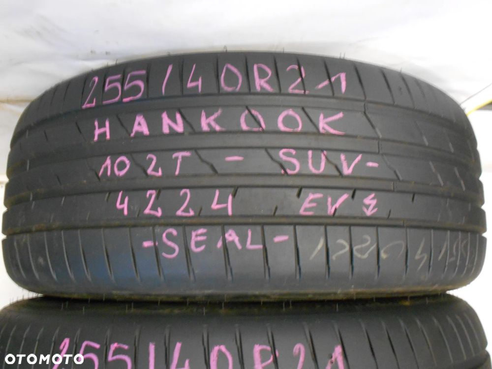 OPONY 255/40R21 HANKOOK ION EVO SUV EV SEAL DOT 4224 6.2MM - 2