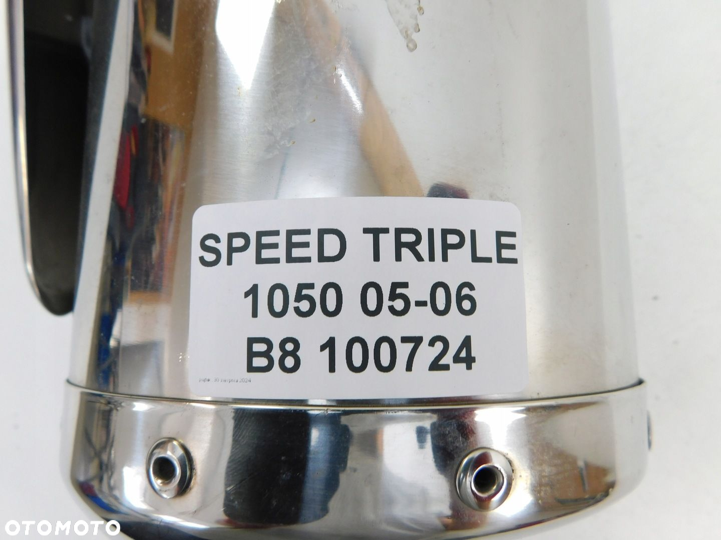 TRIUMPH SPEED TRIPLE 1050 05-06 TŁUMIK WYDECH PRAWY - 6