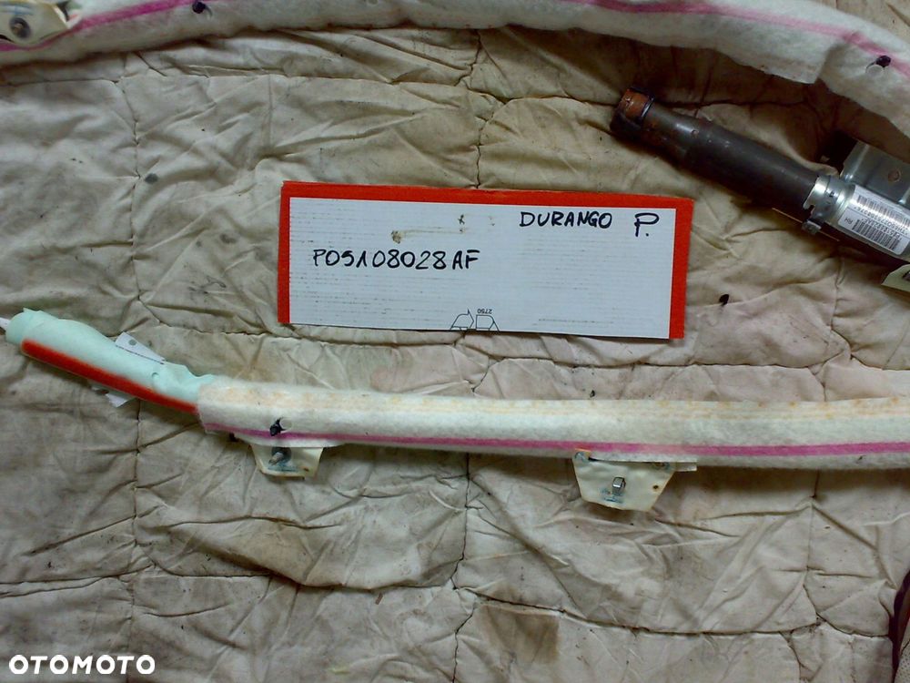 dodge durango 2014 2022 poduszka boczna kurtyna prawa orginał - 3