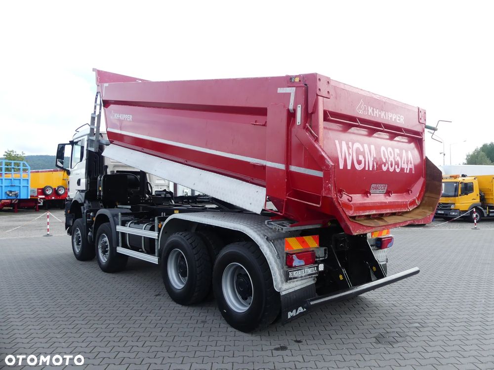 MAN TGS 41.470 / 8x8 / WYWROTKA KH KIPPER / MANUAL / NISKI PRZEBIEG / - 5