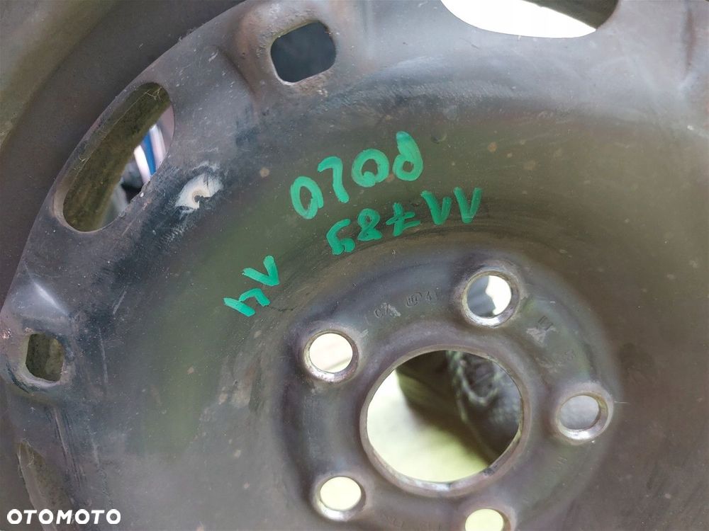 Felga stalowa VW POLO IV  5J X 14 5X100 ET 35 / 59 MM - 4
