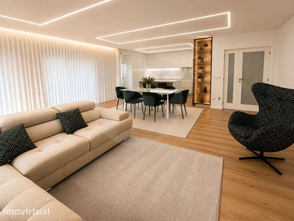 Penthouse T3 Totalmente Renovada na Póvoa de Varzim - Grande imagem: 4/48