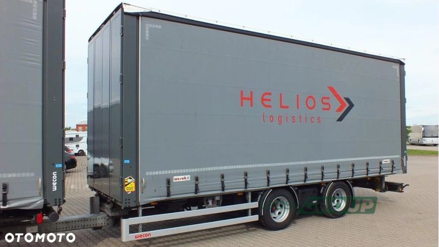 DAF 480 FAR Low Deck 6x2 – zabudowa kurtynowa WECON Przyczepa Kurtynowa WECON PC 780 18.0t - 11