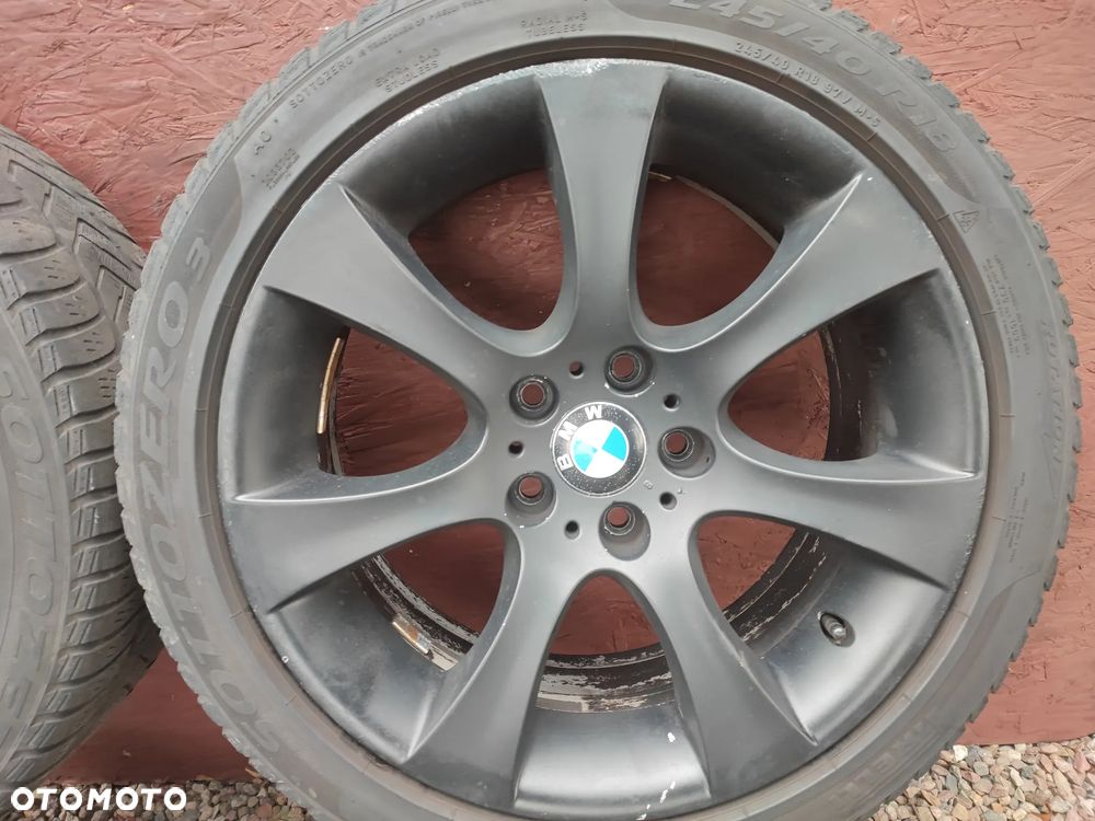 BMW E60 / E61 / E65 / E46 / E90 ORYGINALNE FELGI BBS RD193 STYLING 124 O NR. 6 760 617 OEM W 2 SZEROKOŚCI 8J ( IS 20 ) / 9J ( IS32 ) + OPONY ZIMOWE - 10