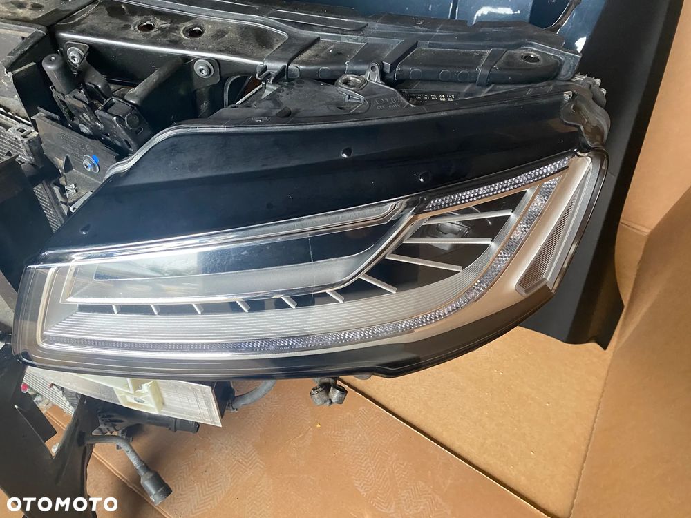 Audi A8 D4 Lift 4H S-line kompletny przód maska lampy zderzak błotniki w kolor LY9T 88km - 12
