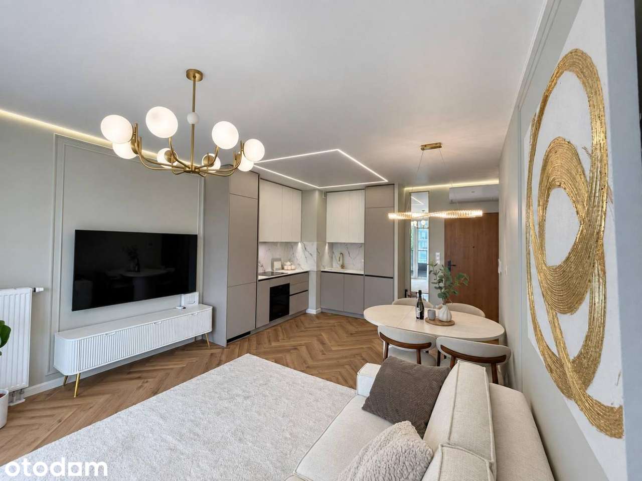Nowoczesne, 2-pok mieszkanie 42 m² | Pierwszy najem | Modern Mokotów