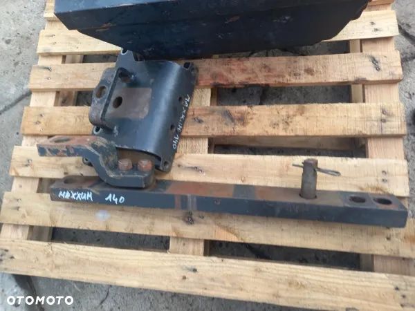 Szyna tylna zaczep polowy Case Maxxum 140 - 3
