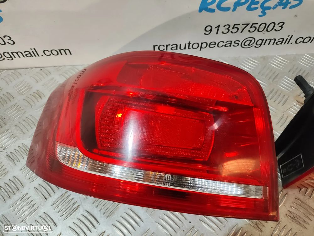 FAROLIM FAROLINS TRASEIRO TRÁS ESQUERDO DIREITO AUDI A3 8P 8P3 S-LINE RESTYLE FACELIFT 3 PORTAS 8P3945096A 8P3945095A - 11