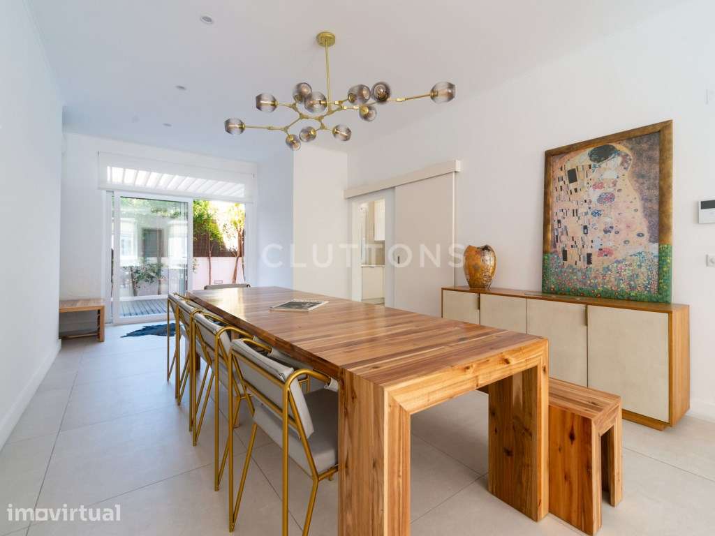 Moradia T4, 4 pisos, terraço, no coração de Campo de Ourique, Lisboa - Grande imagem: 4/39