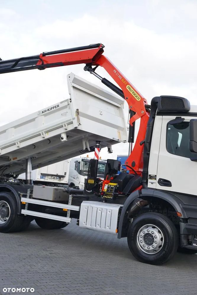 Mercedes-Benz AROCS / 2645 / E 6 / WYWROTKA + HDS / 6 X 4 / HYDROBURTA - 24