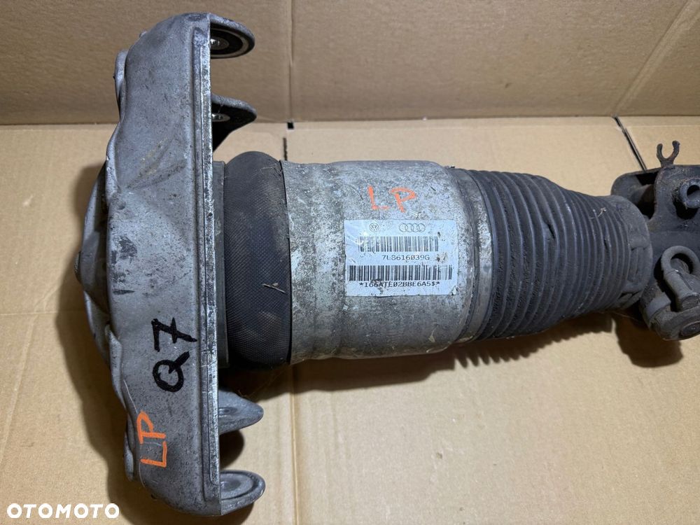 audi q7 4l amortyzator pneumatyczny lewy przód przedni 7l8616039g - 3