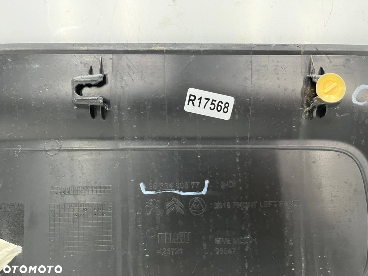 Listwa Citroen C3 III LIFT 20r.- LEWA przednia nakładka drzwi bocznych lewy przód 9833480877 - 15