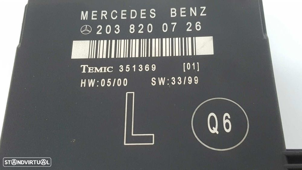 MODULO CONFORT MERCEDES CLASE C (W203) BERLINA 220 CDI (203.006) - 3