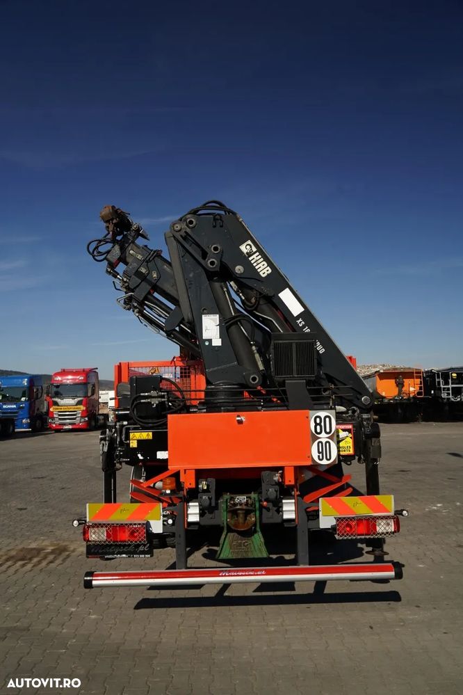 Renault C 430 / 6x4 / LIVRARE 6.7 M + CUPTOR HIAB 166 ES-4 / EXTENSIE 12.5 M / RADIOCOMANDĂ / FURCĂ / ROTATOARE - 15