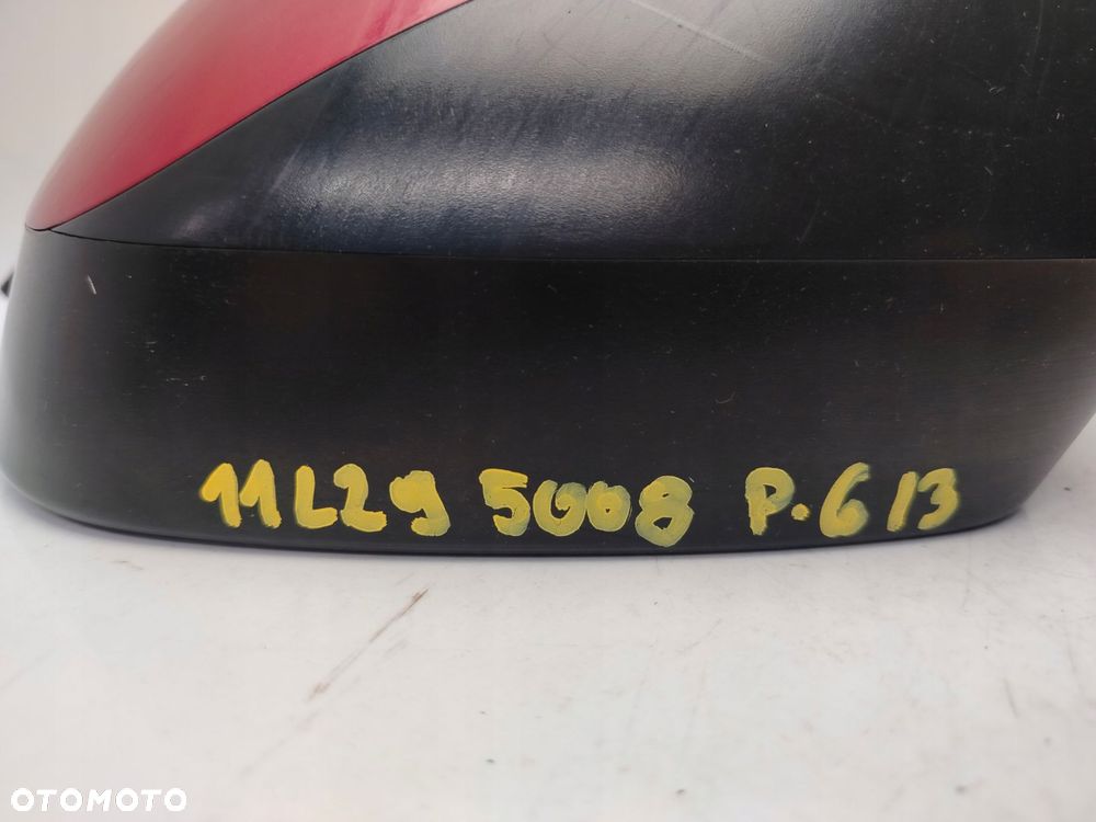 peugeot 5008 i 9 pin 6+3 09r- lusterko lewe zewnętrzne lkr - 8