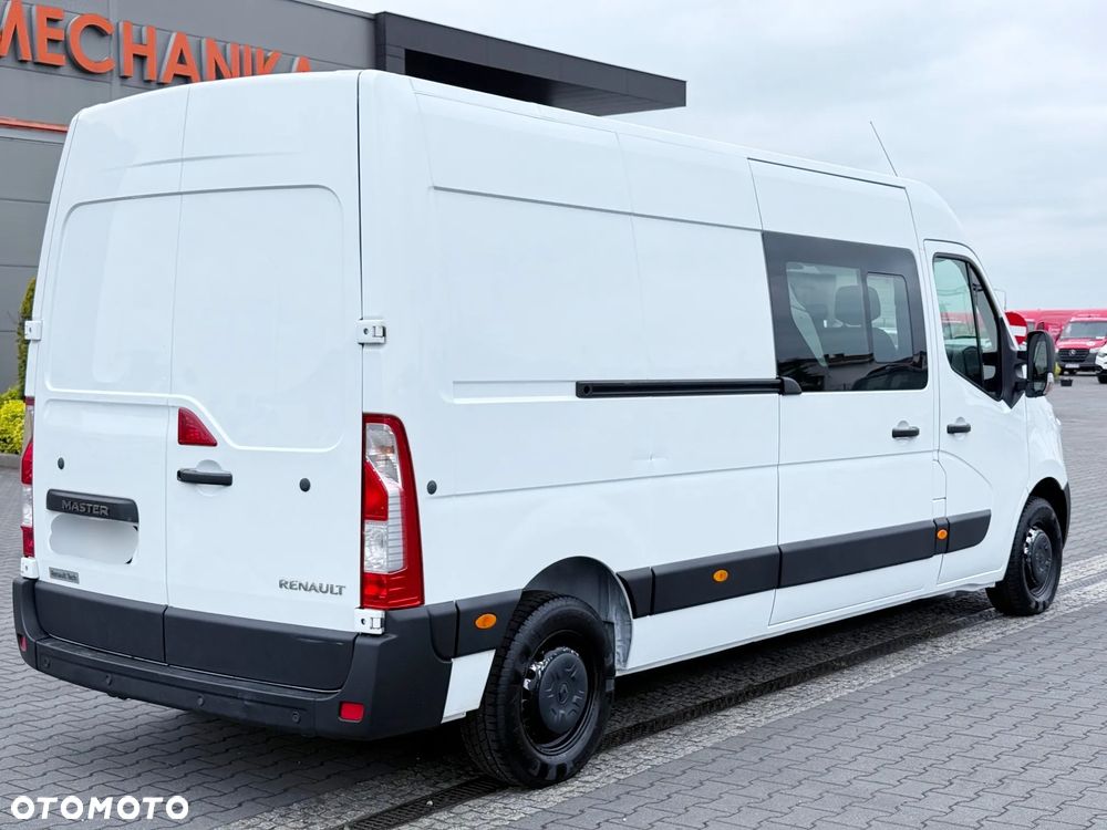Renault Master 170 DCI L3H2 Doka Brygadówka 7-miejsc Maxi Salon PL - 4