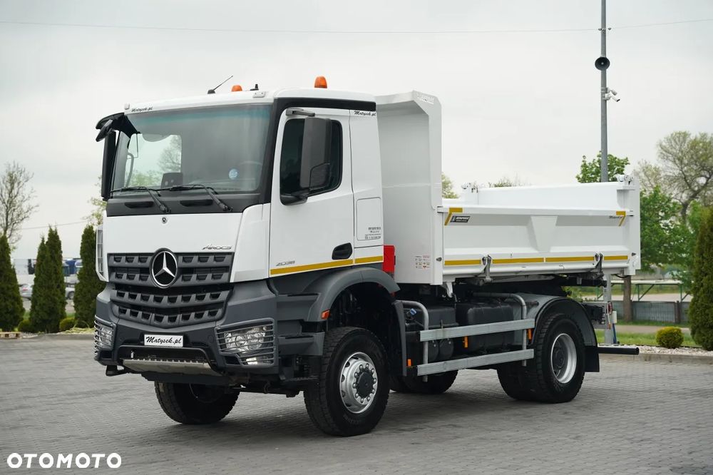 Mercedes-Benz AROCS 2038 / 4x4 / WYWROTKA 2 STRONNA / HYDROBURTA / AUTOMAT / - 15