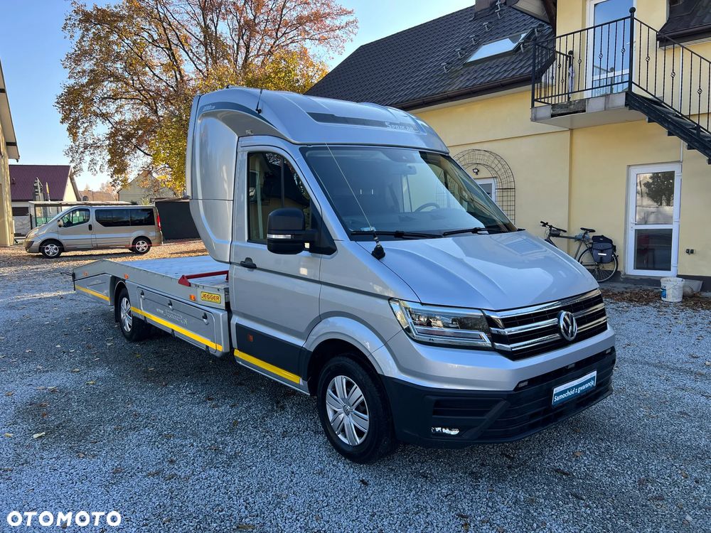Volkswagen Crafter 2.0 TDI 177KM DSG Laweta Jegger Sypialnia Webasto LED - 3