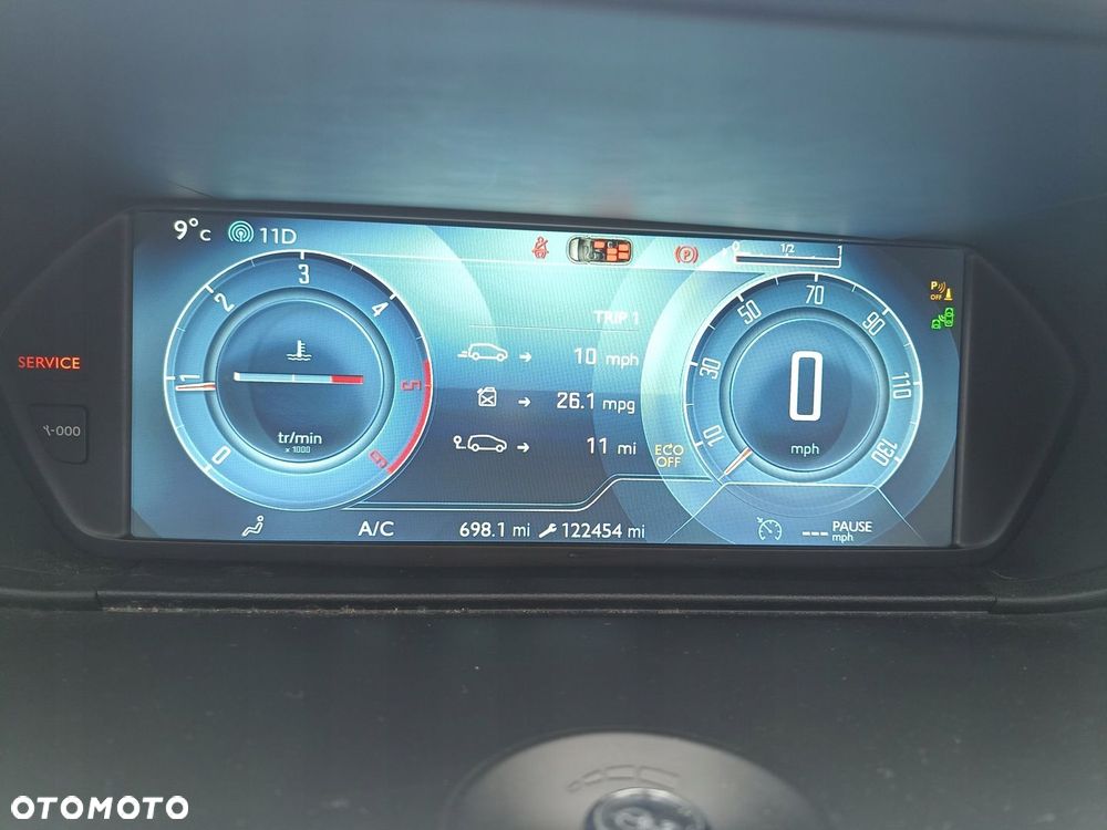 CITROEN C4 II GRAND PICASSO 13- LICZNIK ZEGARY WYŚWIETLACZ 9815286580 - 1