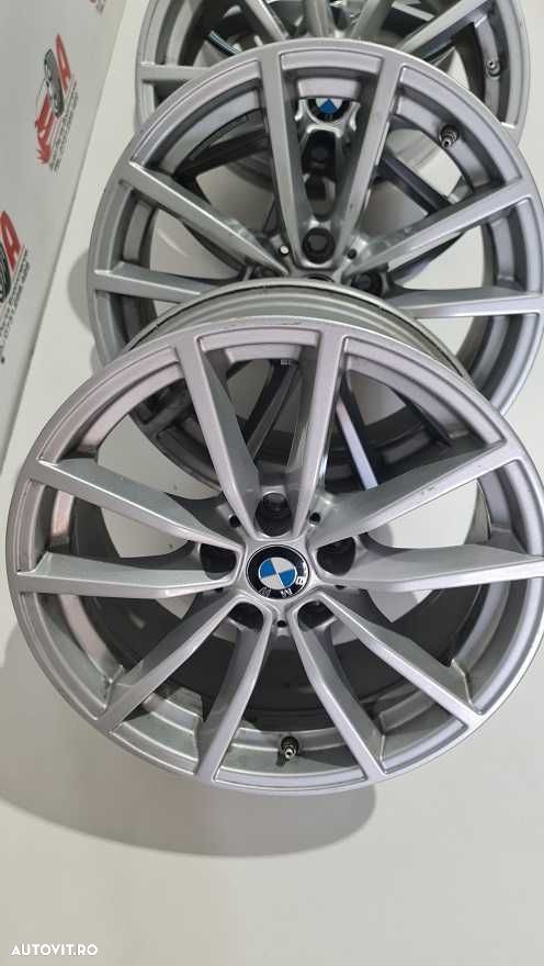 JANTE ALIAJ R17 BMW ORIGINALE +senzori 5 x 112 cp j1019 - 1