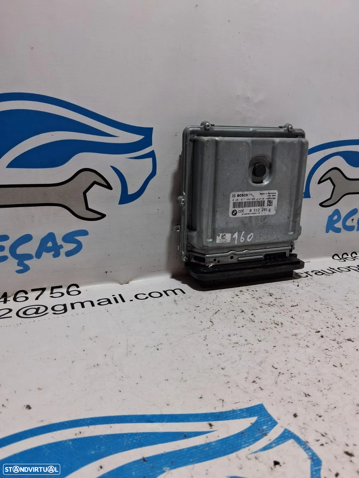 .Centralina Original Motor Bosch BMW 2.0 20D 320D 184cv N47N N47D20C 8 512 291 / 0 281 017 446 - 4
