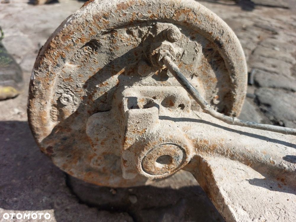 Belka tylna OŚ ZAWIESZENIA TYŁ PEUGEOT 206 98-10 HATCHBACK BĘBNY BEZ ABS - 5