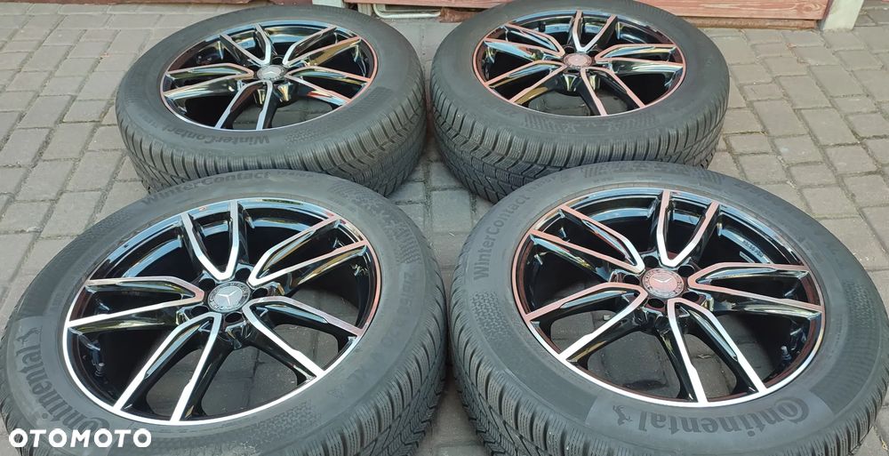 Koła Zimowe Felgi Aluminiowe Mercedes GLE W167 Continental 275/50/20 2022r 4x7,5mm Idealne !! Starogard Gdański Wysylka - 1