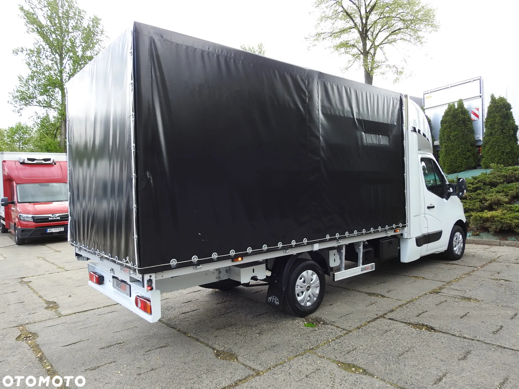 Opel MOVANO PLANDEKA 8 PALET WEBASTO TEMPOMAT KLIMATYZACJA PNEUMATYKA 170KM [ 127076 ] - 14