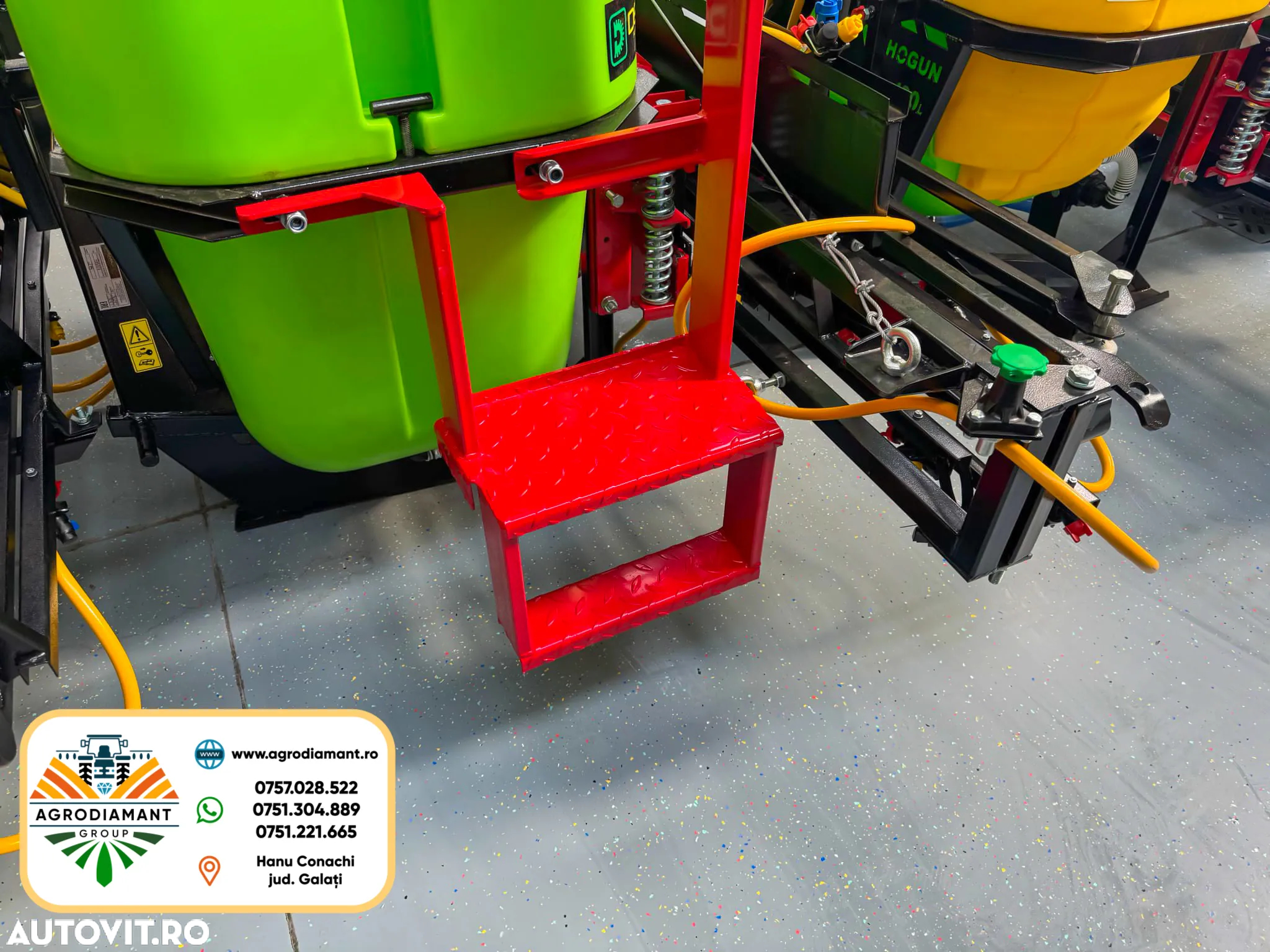 Alta Erbicidator DEMAROL cu bazin 400 / 600 / 800 / 1000 / 1200l - 9