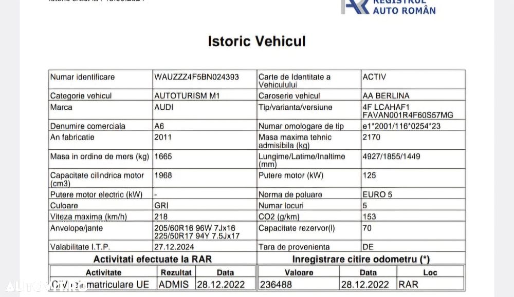 Audi A6 Limuzina 2.0 TDI DPF Multitronic - 21