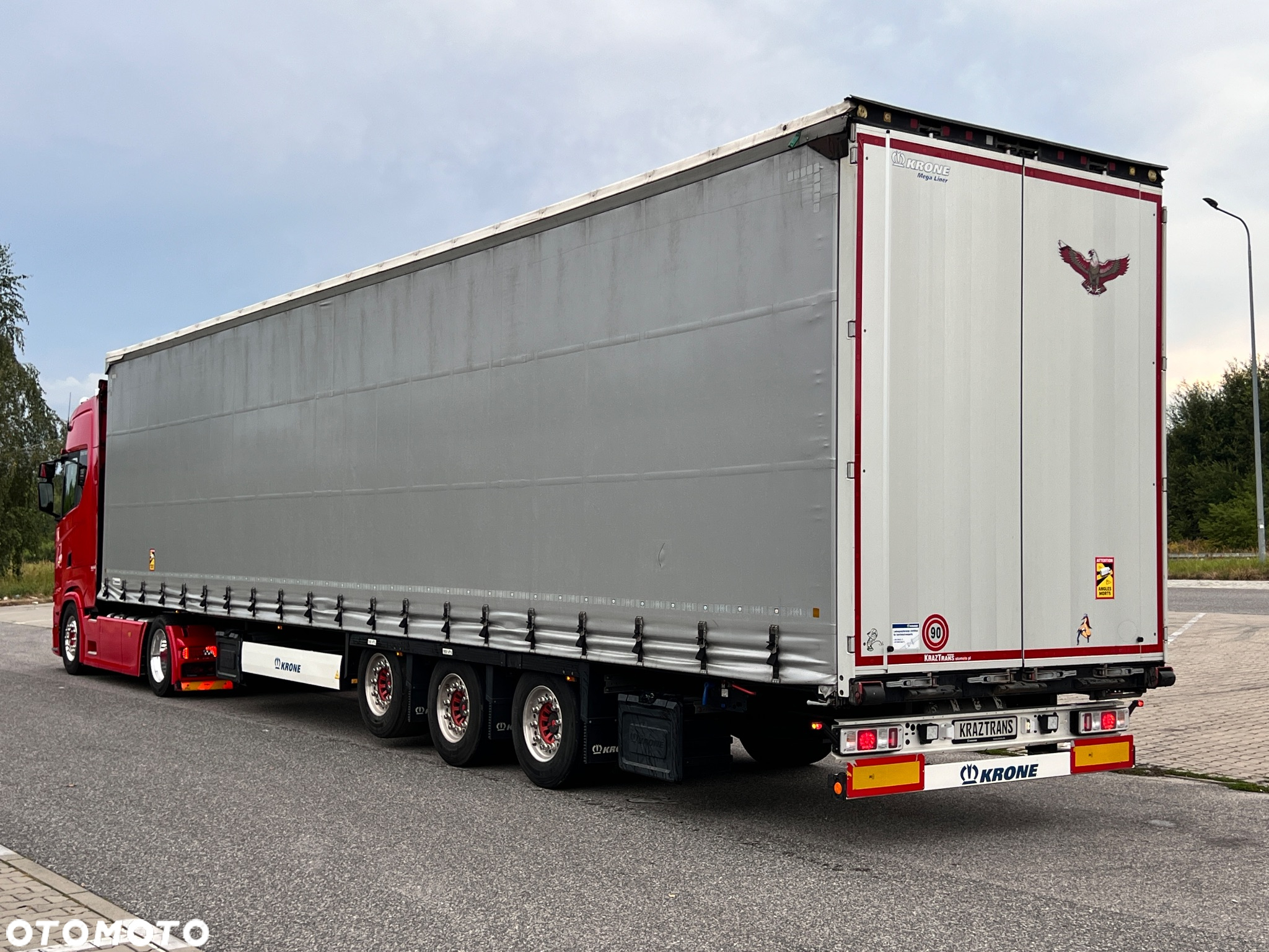Scania S450 mega low deck perfekcyjny stan zestaw złoty kontrakt ASO full opcja - 34