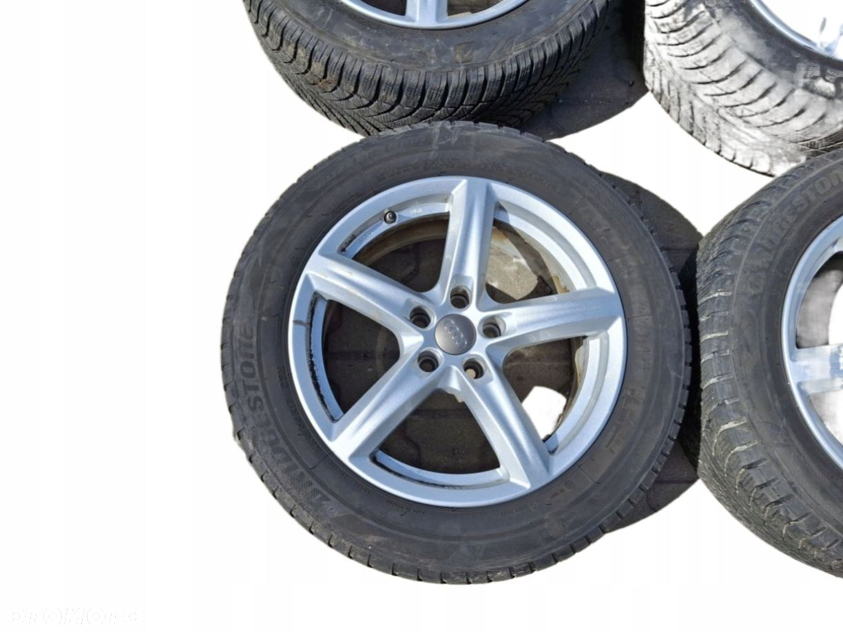 AUDI A4 B8 LIFT A5 A6 C7 KOŁA FELGI OPONY ZIMOWE 5MM 225/55/17R - 5