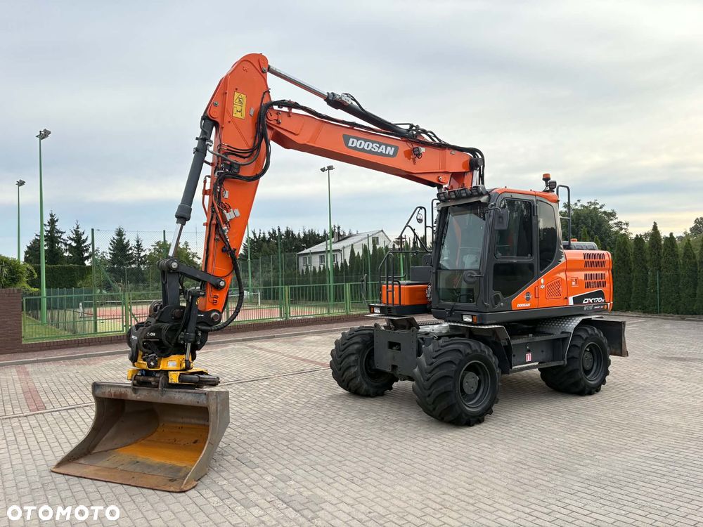 Doosan DX 170 W-5 ROTOTILT ENCON SZCZYPCE SUPER STAN - 1