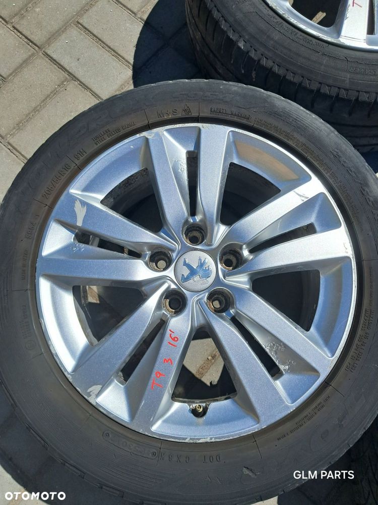 peugeot 308 ii t9 felgi aluminiowe 16" 5x108 7" et44 - 9