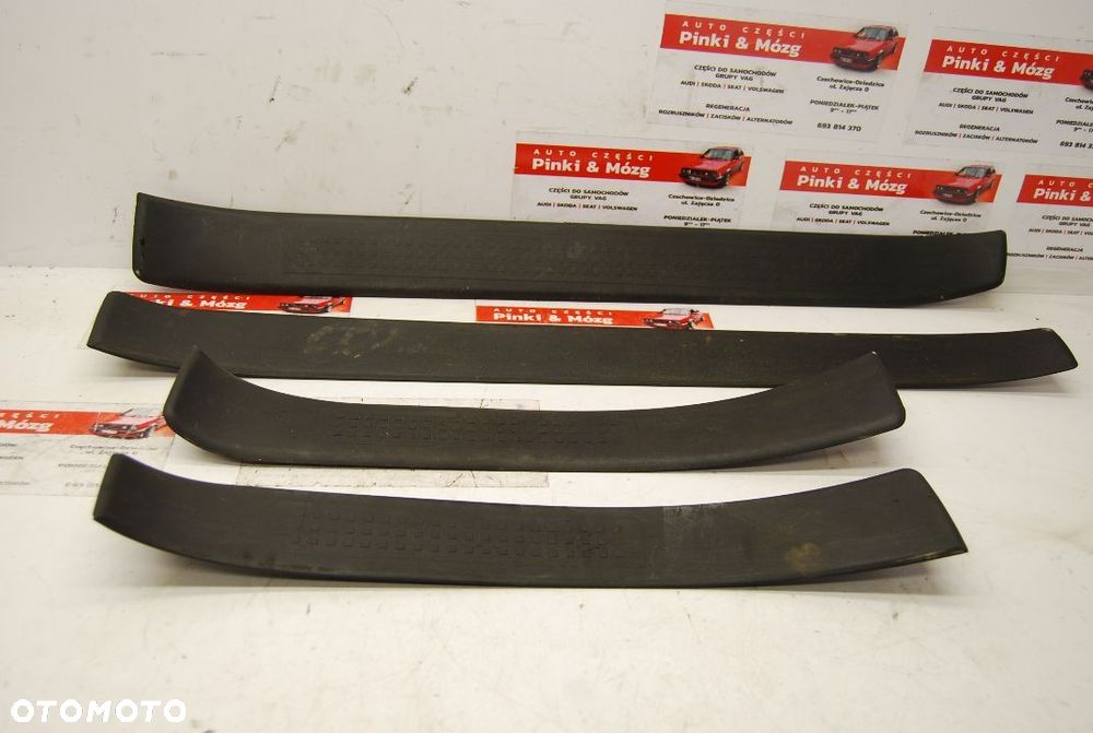NAKŁADKI LISTWY PROGOWE 4SZT. AUDI A4 B6 B7 EXEO 8E0853373 8E0853373N - 1