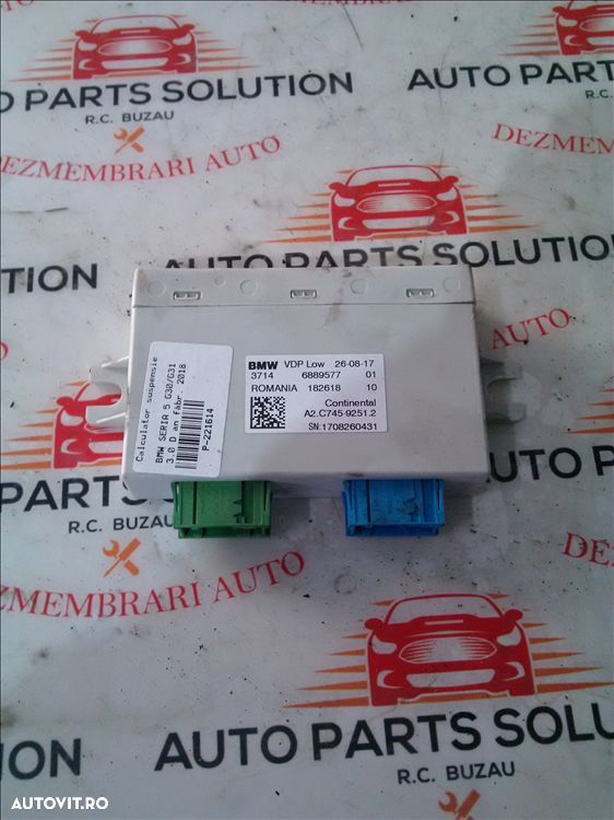 calculator suspensie bmw seria 5 g30 g31 3.0 d an fabr. 2018 - 1