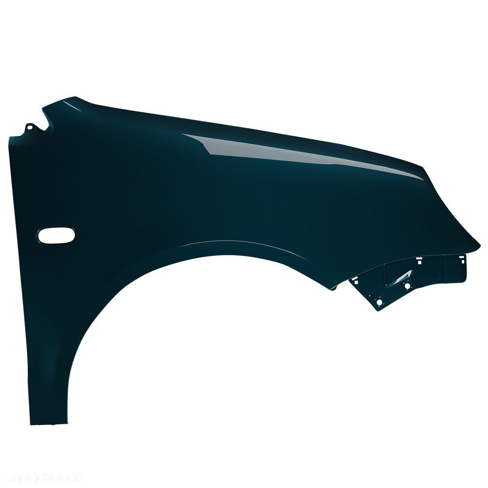 BLU Błotnik Volkswagen Polo IV 4 9N LC6X prawy przód niebieski 2001-2005 ocynk OceanicGrün - 2
