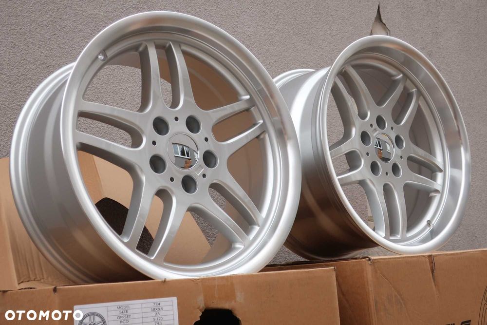 felgi 18 5x120 8/9,5 styling 37 BMW E39 E32 E34 E38 E31 rant replika - 4