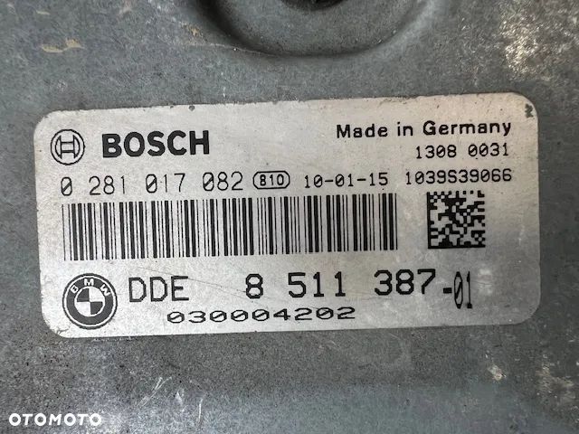 KOMPUTER STEROWNIK BMW F01 F02 F10 F11 N57 3.0 D 0281017082 8511387 - 3