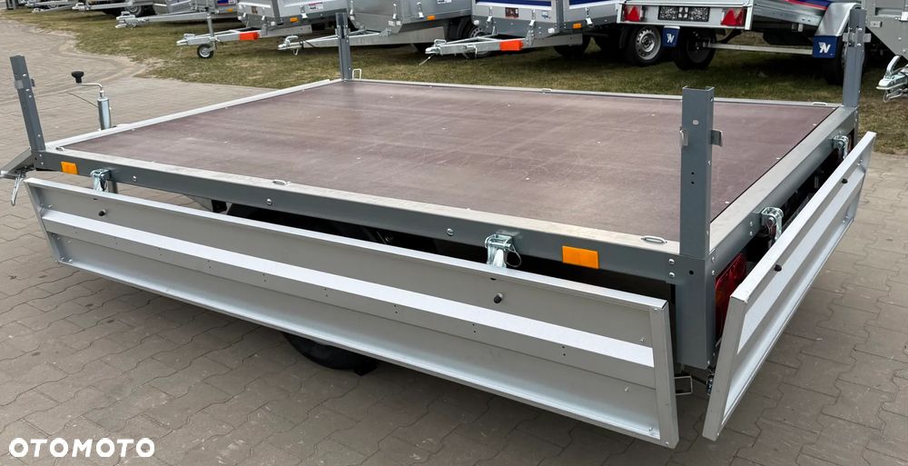 Wiola Przyczepa samochodowa WIOLA  HOCHLADER L1 OŚ 256x156 cm , DMC: 750 kg - 9