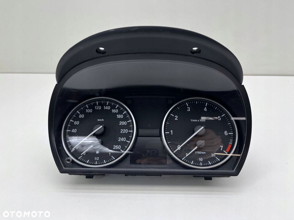 BMW 2 E90 E91 LICZNIK ZEGARY WYSWIETLACZ EUROPA 9220955 - 1