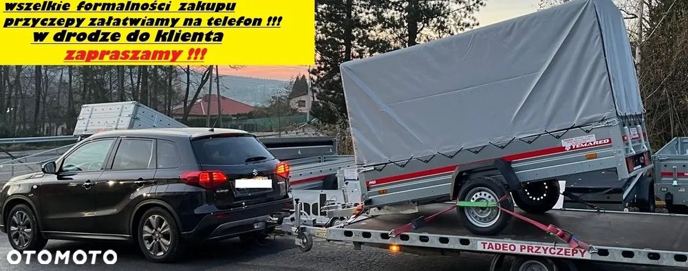 Wiola 252x132 mocna spawana przyczepa 1 oś - 19