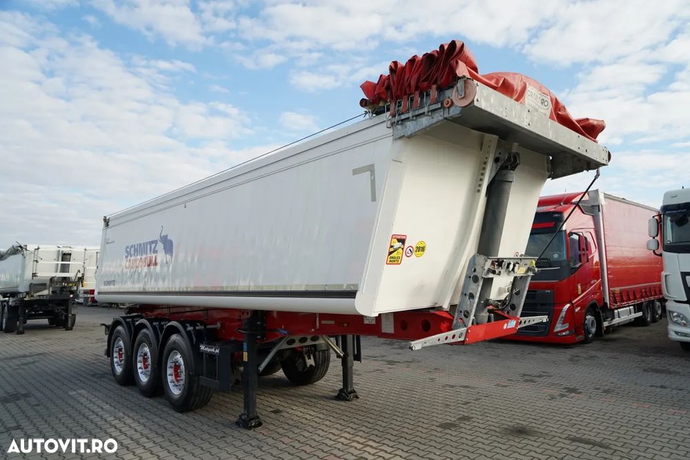 Schmitz Cargobull BASCĂ SCHMITZ 25 m3 / ALUMINIU / AXĂ RIDICATĂ / JANTE DIN ALIAJ - 7